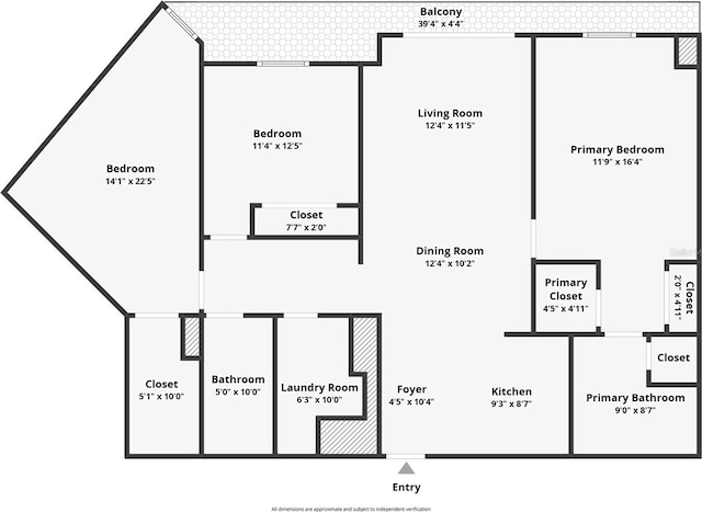 700 S Harbour Island Blvd Unit 226, Tampa, FL 33602 - home floor plan