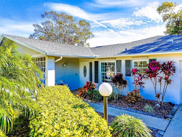 view of ranch-style home