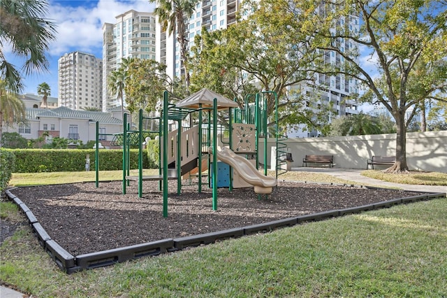 view of playground