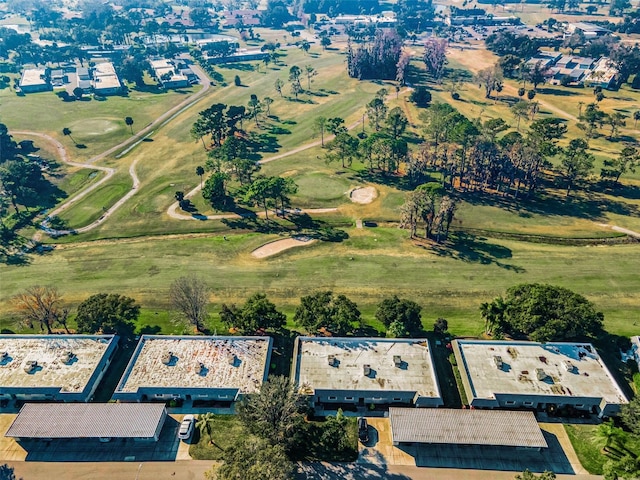 bird's eye view featuring a rural view