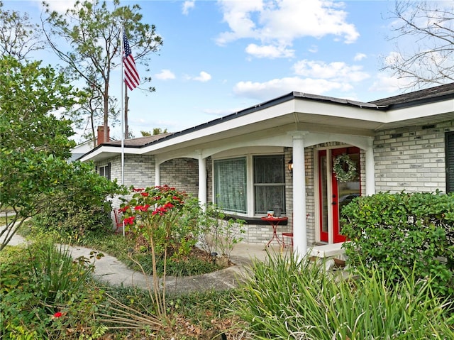 view of property entrance