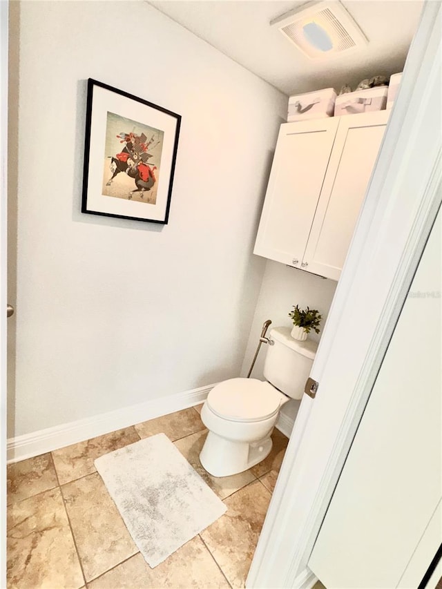 bathroom with toilet