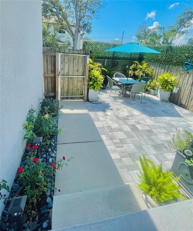 view of patio / terrace