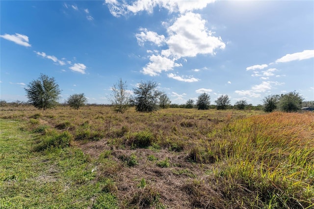 view of nature with a rural view