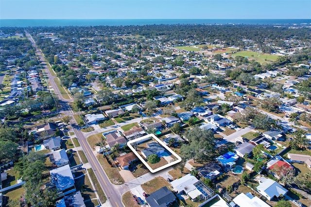 aerial view