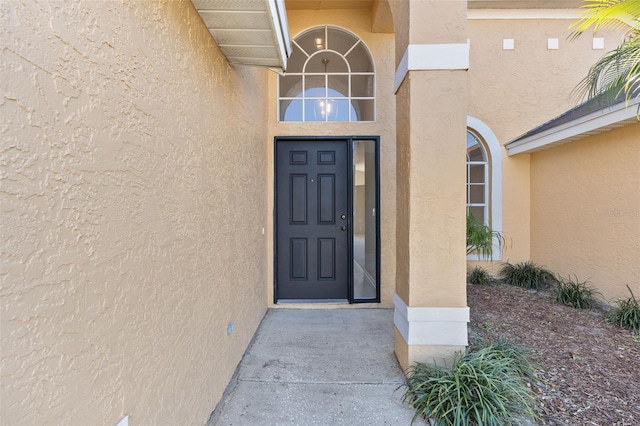 view of property entrance