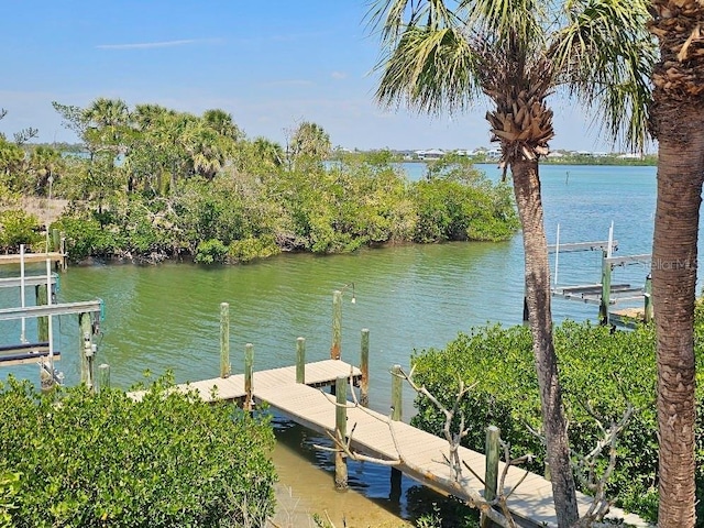 79 Palm Dr, Placida, FL 33946 - dock area featuring a water view