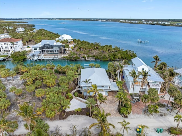 79 Palm Dr, Placida, FL 33946 - birds eye view of property with a residential view and a water view