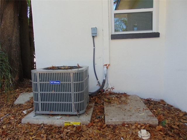 exterior details featuring central air condition unit