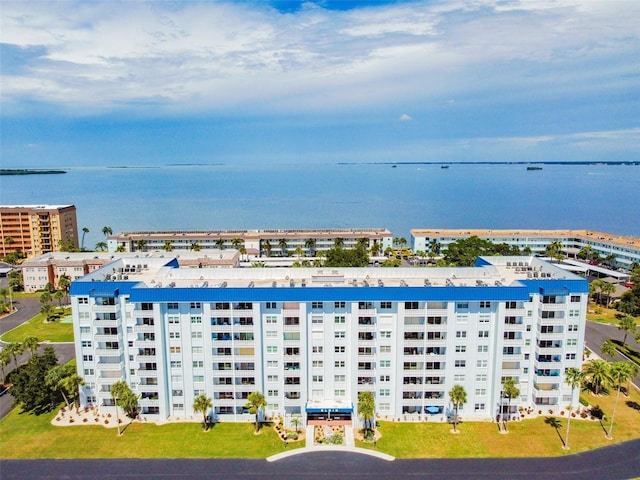 view of property featuring a water view