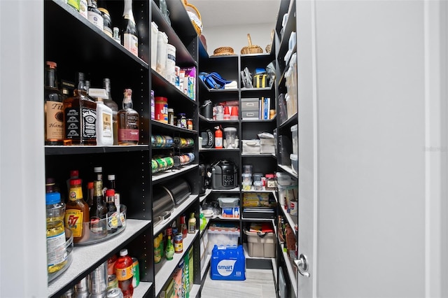 view of pantry