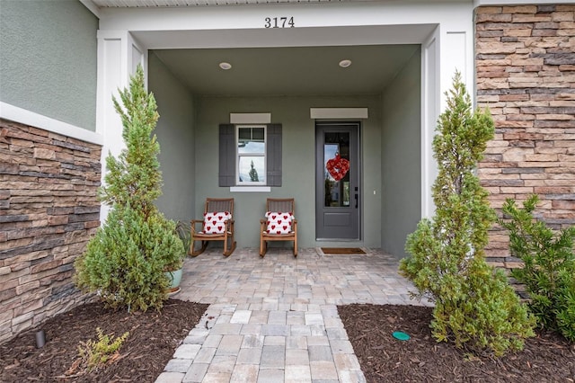 view of entrance to property