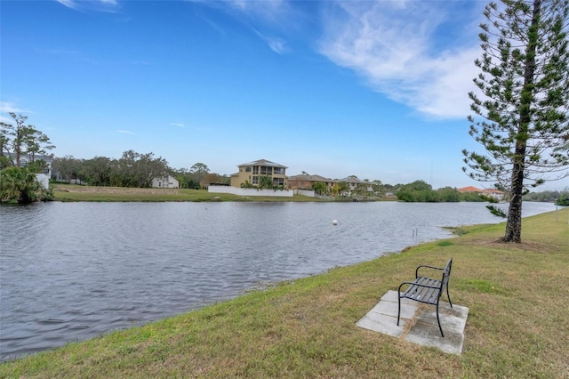 property view of water