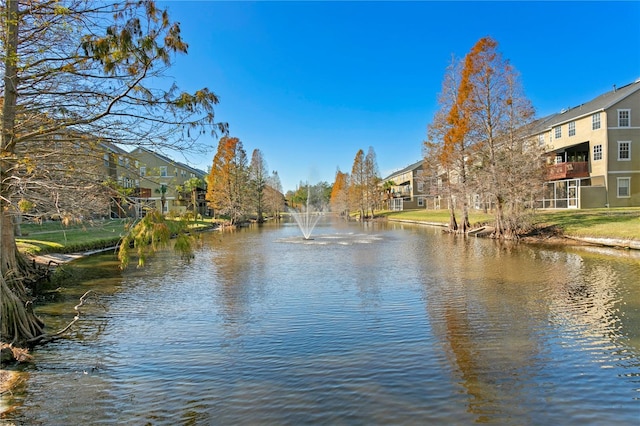 property view of water