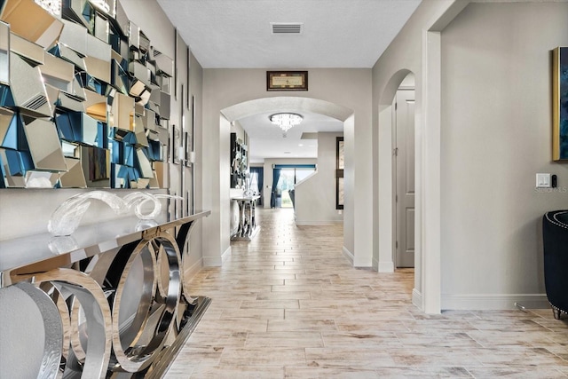 entryway featuring light wood-type flooring