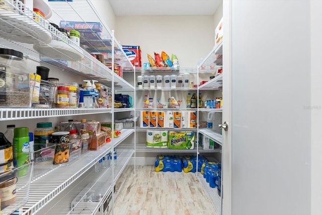 view of pantry