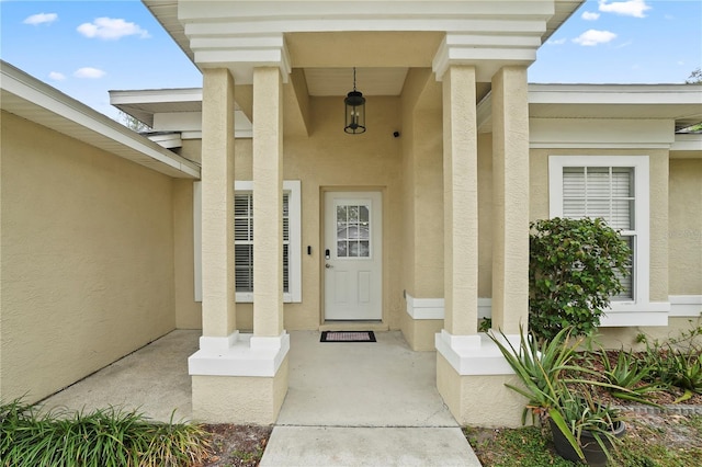 view of property entrance