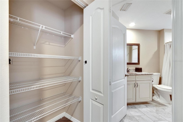 pantry featuring sink