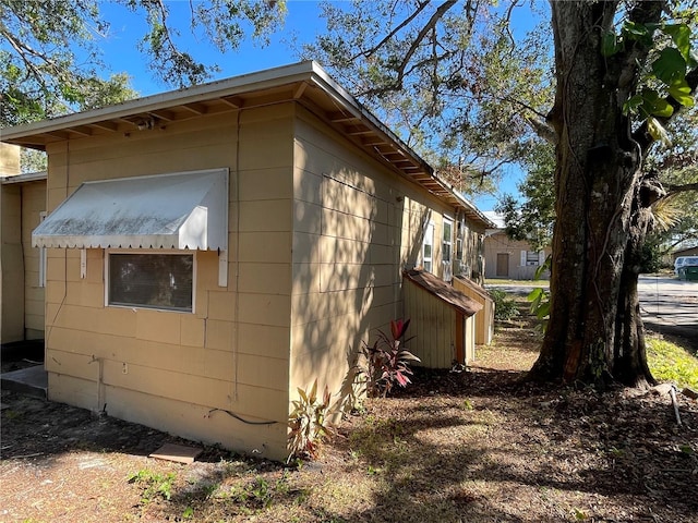 view of side of home