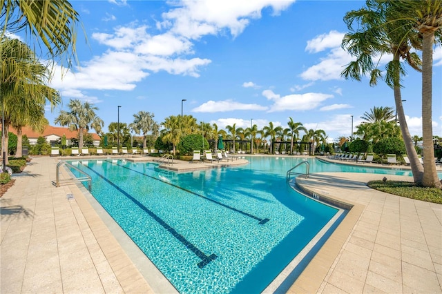 view of swimming pool