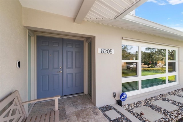 view of property entrance