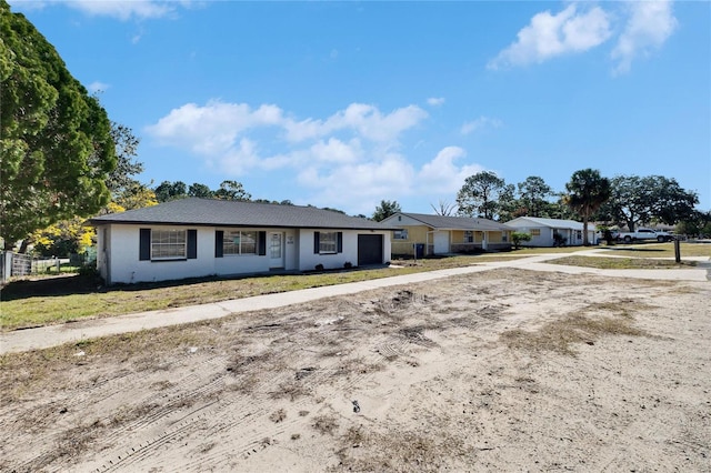 view of ranch-style home