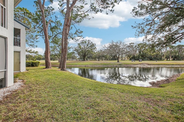 property view of water