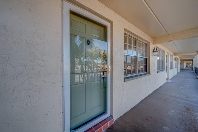 view of entrance to property