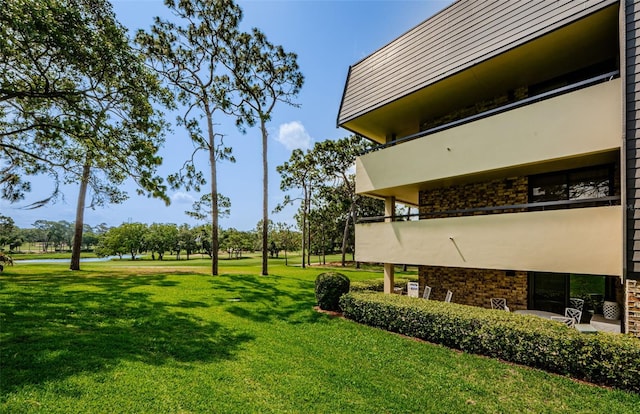 view of yard featuring a patio area