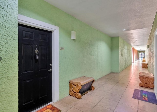 doorway to property featuring a porch