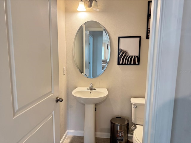 bathroom with toilet