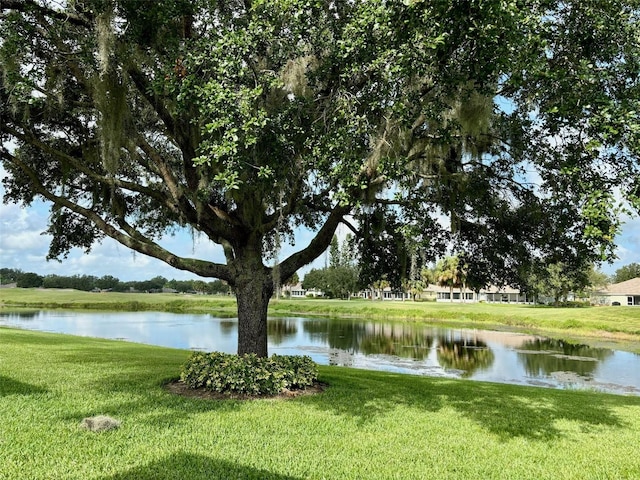 view of water feature