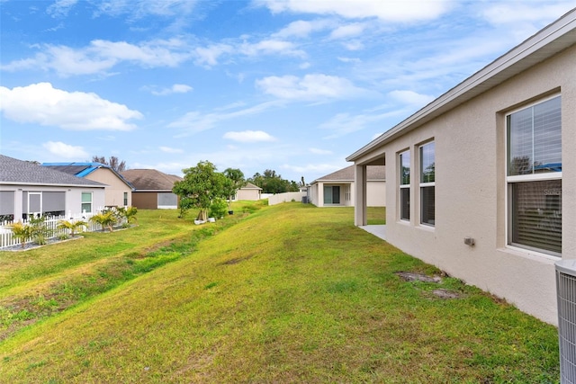 view of yard