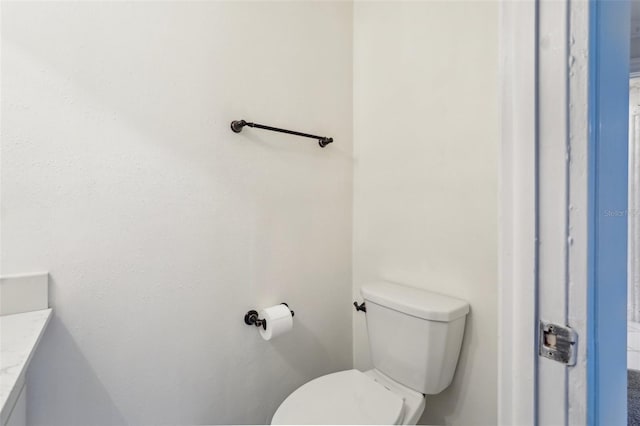 bathroom with toilet