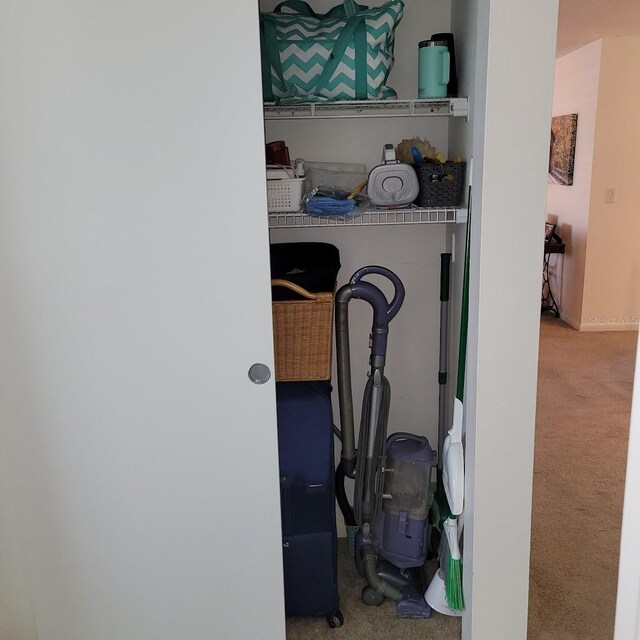 view of closet