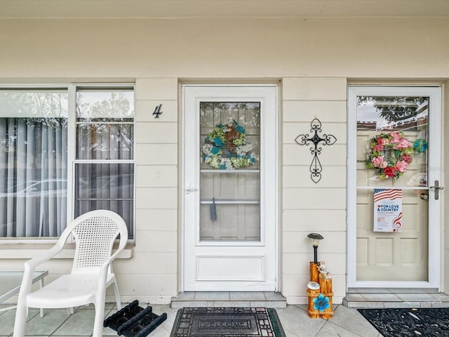 view of property entrance