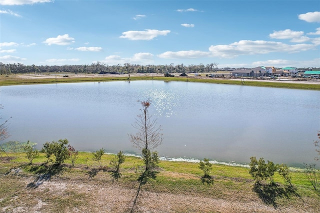 property view of water