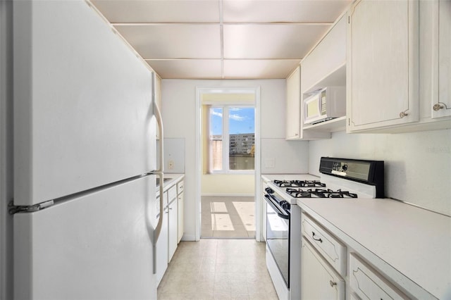 kitchen featuring white appliances