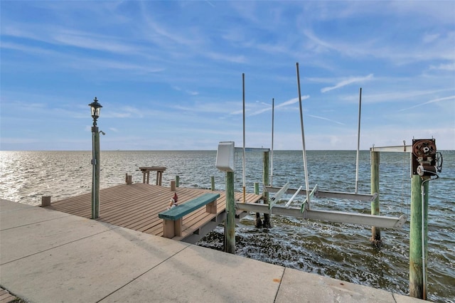 6423 Driftwood Dr, Hudson, FL 34667 - dock with a water view