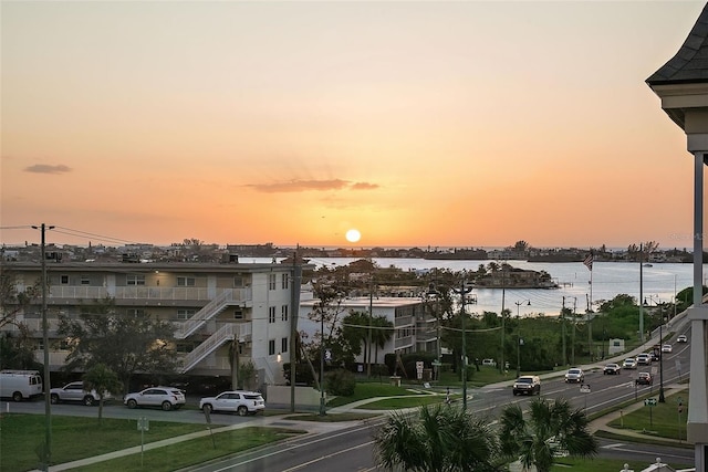 property view of water