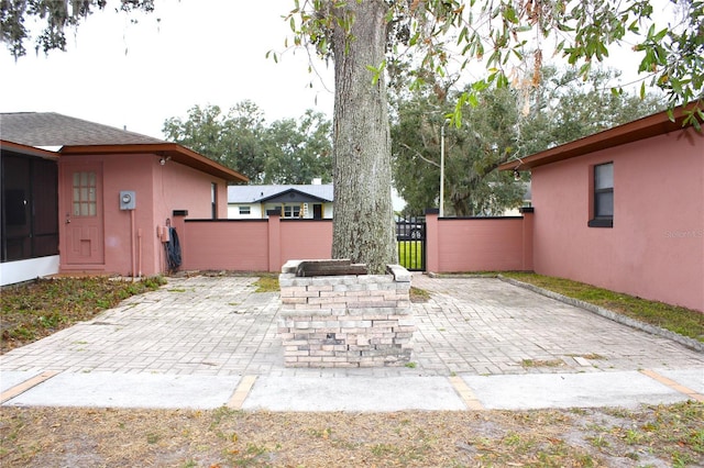 view of patio