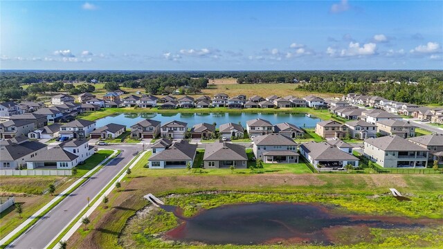 13028 Homestead Ln, Parrish, FL 34219 - aerial view of residential area featuring a nearby body of water