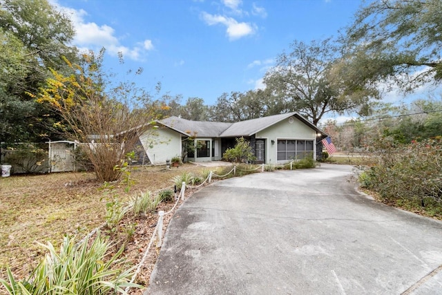 view of ranch-style house