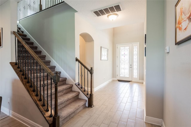 view of entrance foyer