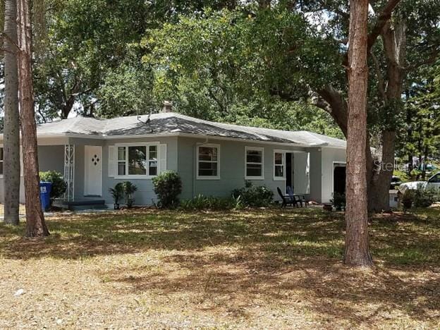 view of ranch-style home