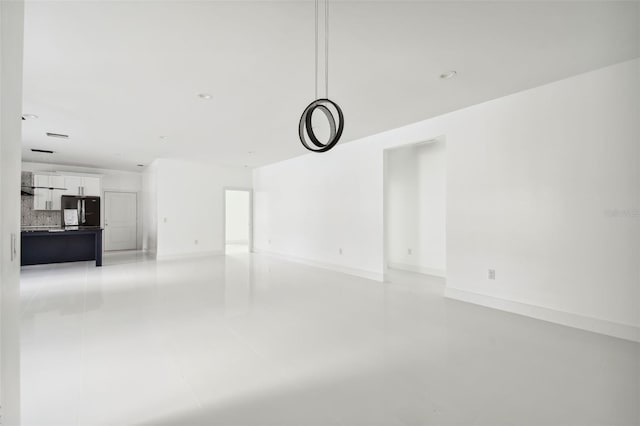 view of empty room