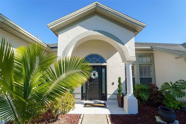 view of property entrance