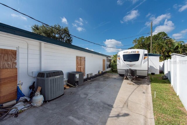 604 Danube Ave, Tampa, FL 33606 - view of home's exterior with central AC unit