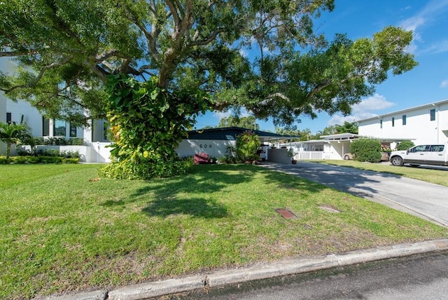 604 Danube Ave, Tampa, FL 33606 - single story home featuring a front yard