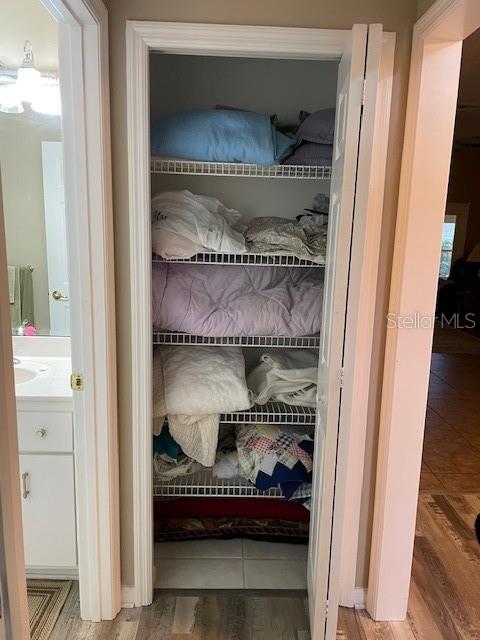 view of closet